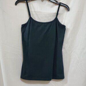 Sonoma Vintage ‘90s Black Shelf Bra Cami Top Size Medium
